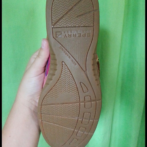 NEW Pink Sperry's. - Picture 3 of 3