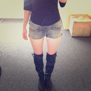 SOLD True Religion "Bobby Cut-Off" Shorts 29