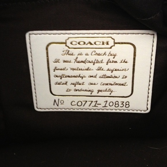 Coach diaper bag/book bag