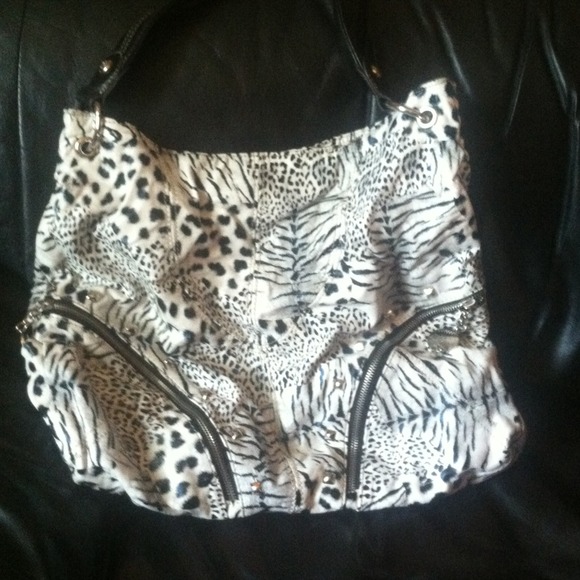 Big Animal print Kathy bag