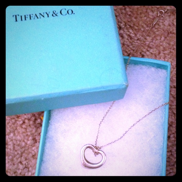 Authentic Tiffany's heart necklace