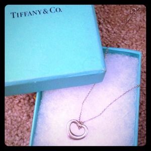 Authentic Tiffany's heart necklace