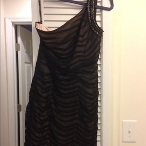 Black Bebe cocktail dress XS