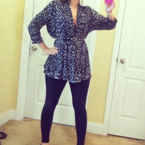SOLD SOLD SOLD. Loose Leopard Top