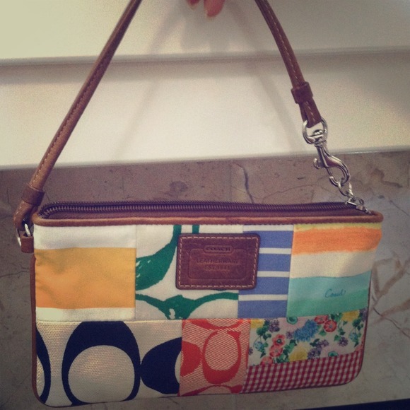 Coach Clutches & Wallets - Coach patch wristlet