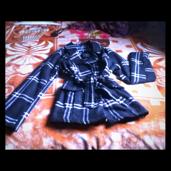 Black and White Coat !