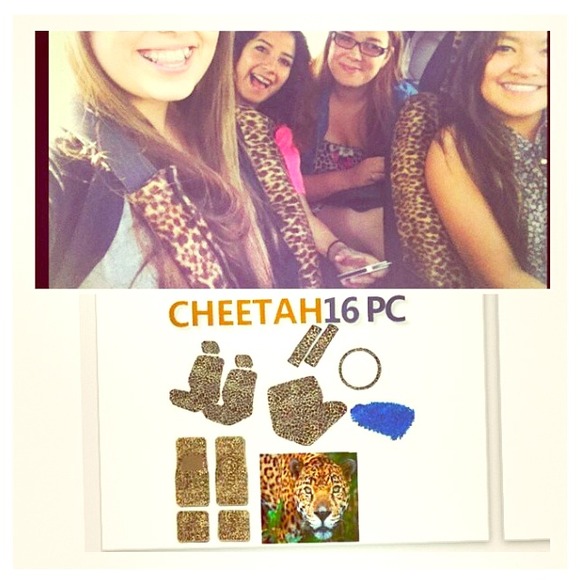 CHEETAH CAR SEAT COVERS