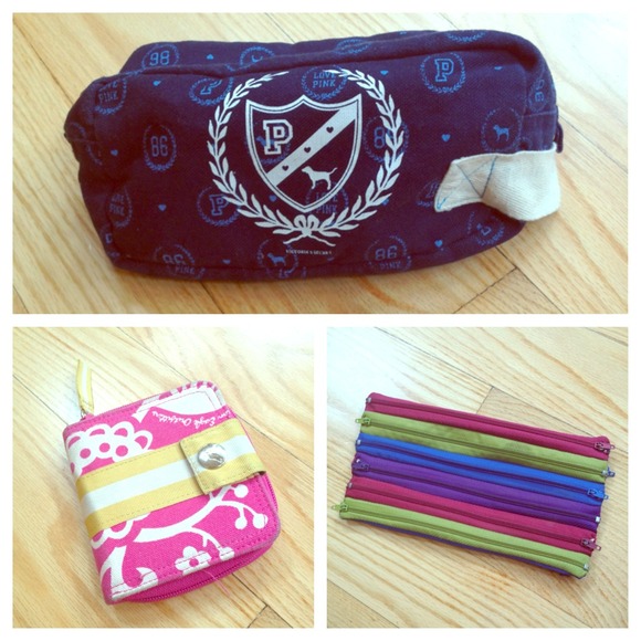 AE Wallet, SOLD Makeup Bag, Zipper Pencil Case