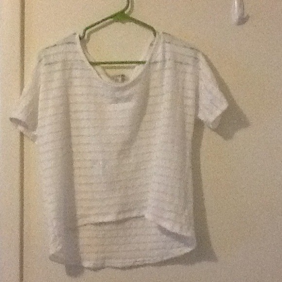 High low forever21 crop top