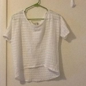 High low forever21 crop top