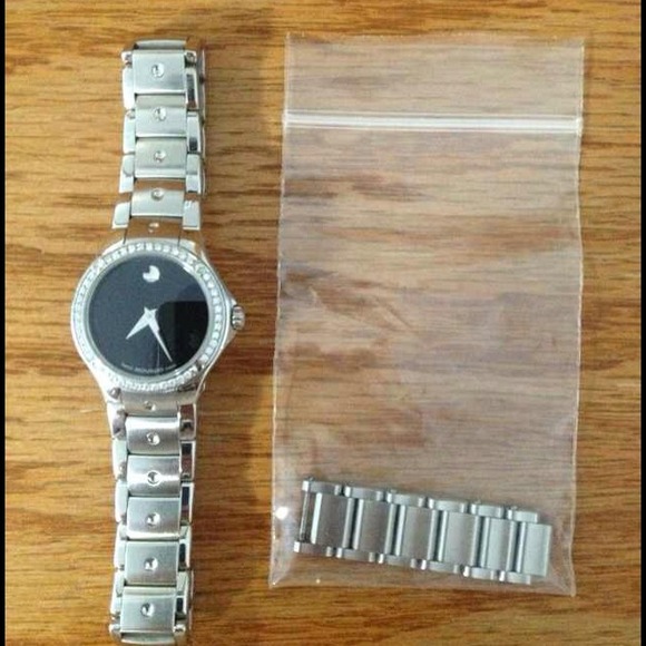 Authentic diamond movado ladies watch