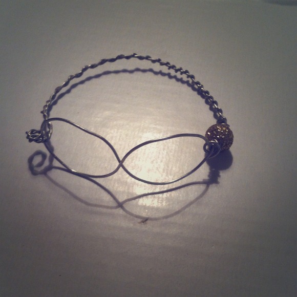 Handmade wire bracelet