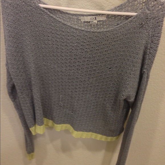 Forever 21 off the shoulder sweater