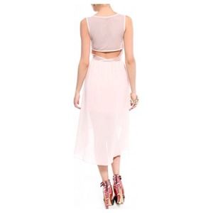 🚫SOLD🚫Pale Pink Cutout Dress