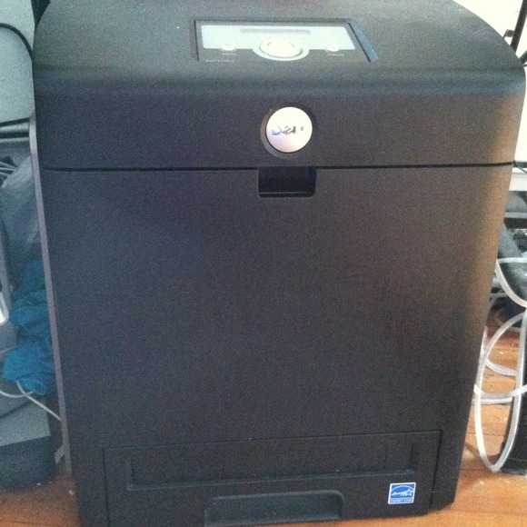 Dell Laser Printer Including 5 Catridges Of Color - Picture 1 of 3