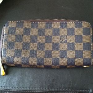 Double zipper Purse