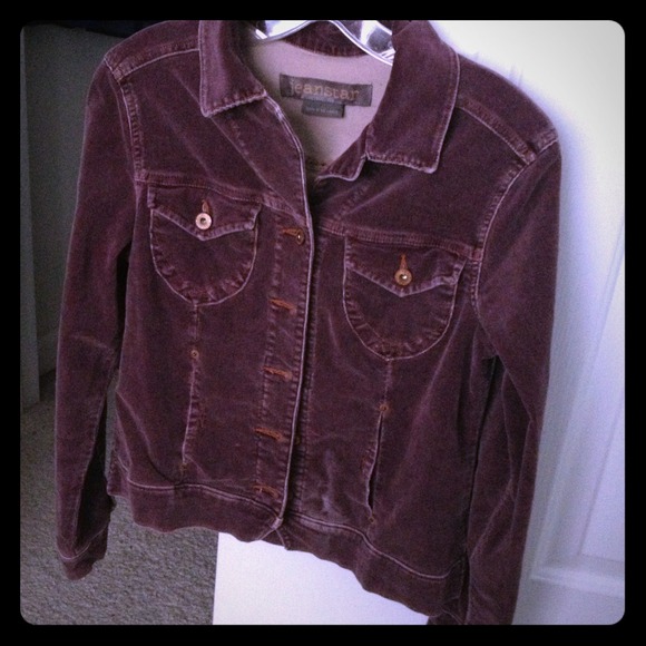 Purple Corduroy Jacket