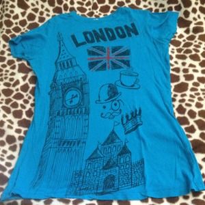 Blue London t-shirt
