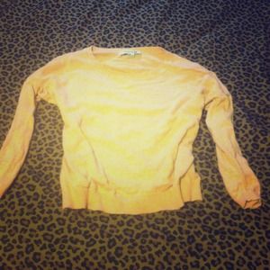 Peach colored quarter sleeve blouse