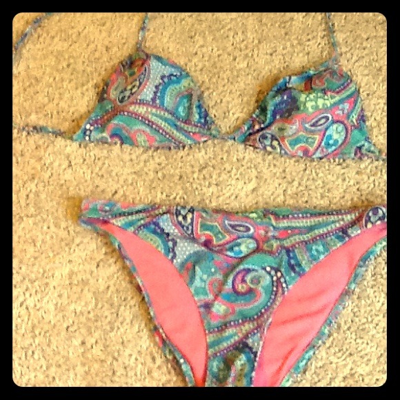 Paisley bathing suit!