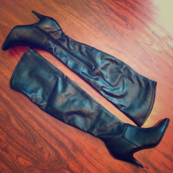 Shoedazzle Thigh High Boots