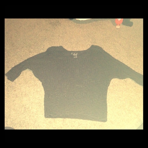 Make an offer👍Black crochet top