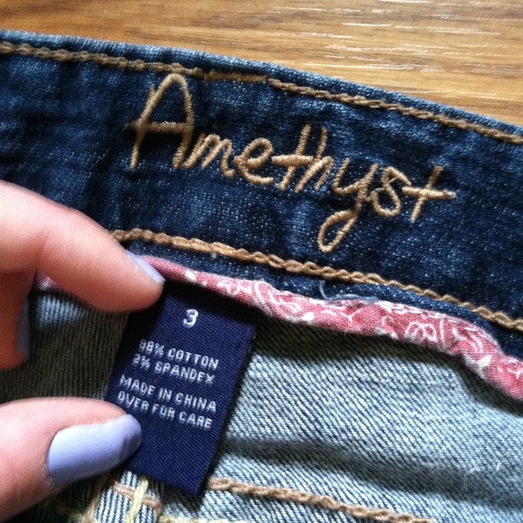 X SOLD X Amethyst Jeans from Tilly's worn once! - Picture 2 of 4