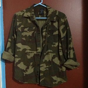 Army button up