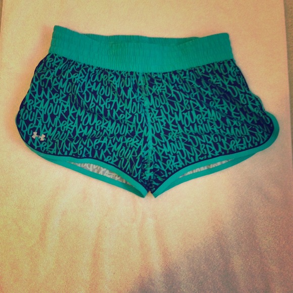 Under Armour semi-fitted heat gear running shorts