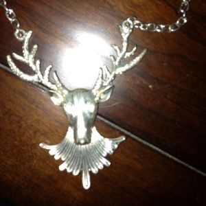 Deer necklace