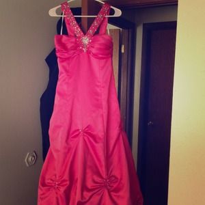 Beautiful evening gown dress