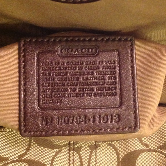 Authentic coach purse brown - Picture 3 of 3
