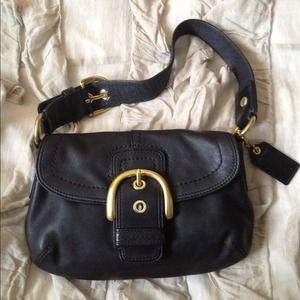 Coach Soho Double Pocket Flap Purse