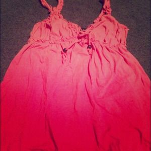 Make and offer👍Pink ombré shirt!