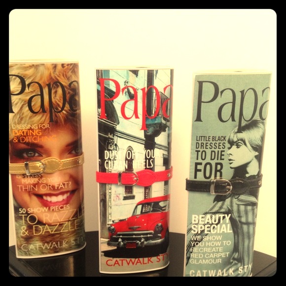 Replica 1960s magazine clutches