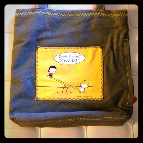 Lela Lee Handbags - Lela Lee Canvas Bag w/ free shirt