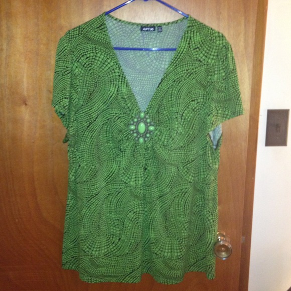 Green top.