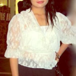 Vintage lace top
