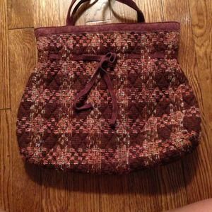 Vera Bradley quilted handbag
