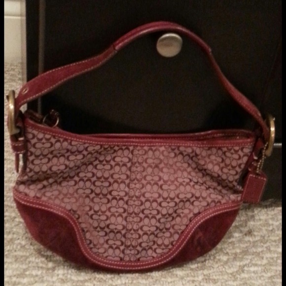 Coach | Bags | Coach Soho Mini Signature Hobo Handbag | Poshmark