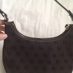 Dooney and Bourke black evening bag