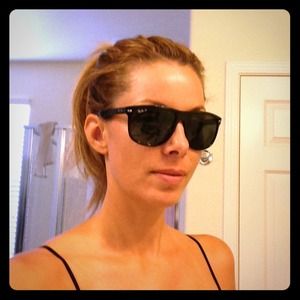 Ray Ban polarized oversize glasses