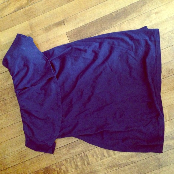XX SOLD XX Lilly Pulizter Navy Ruffle Tube Top
