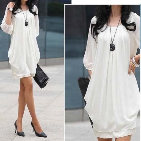 New trendy chiffon party/cocktail dress