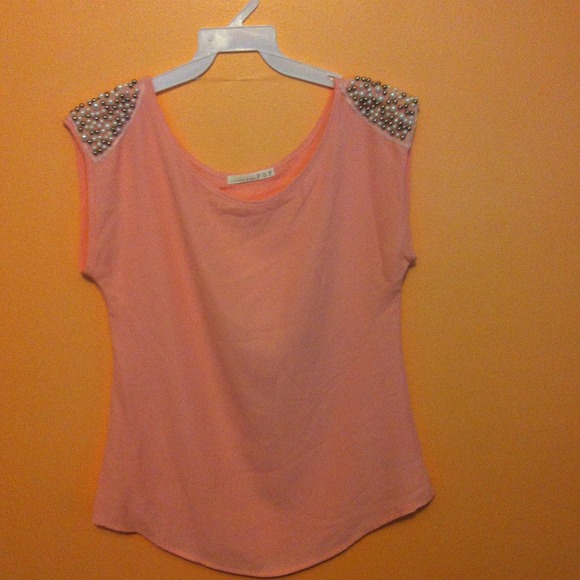 Pearl studded top