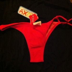 Hot pink Brazilian style bikini