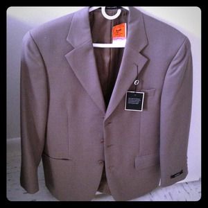 Alfani Taupe Men 3 button Sport Coat