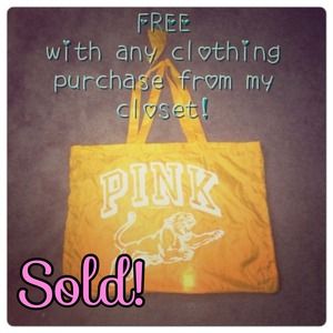 **Sold in Bundle**Victoria's Secret beach bag