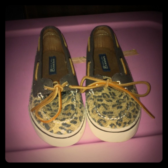 Sperry Top-Sider Leopard w/Sequins