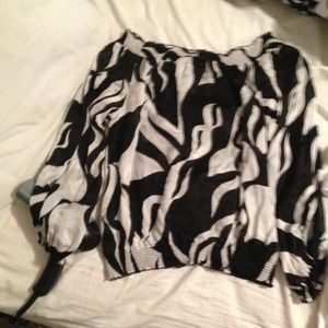 White House black market blouse